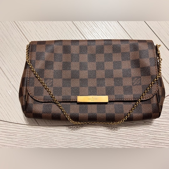 Louis Vuitton Favorite Handbag Damier Ebene MM - Picture 7 of 14